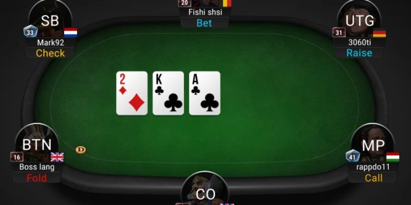 Bàn poker online game
